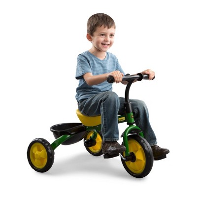 john deere steel tricycle