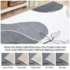 Contemporary Abstract Machine Washable Geometric Aesthetic Area Rugs Non Slip Thin Low Pile Rugs for Living Room Bedroom - 4 of 4