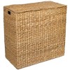 BirdRock Home Seagrass Oversized Divided Hamper with Liners - Honey - 3 of 4