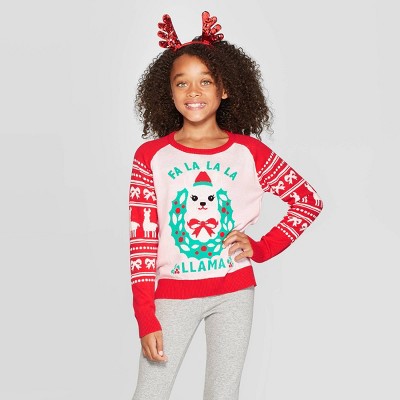 falalala llama sweater