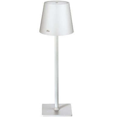 Cilio "Sole" LED Table Lamp, black, 13.75" x 4.25" dia.