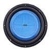 Hifonics ELITE 12 Inch Shallow Mount Car Subwoofer, Dual 4 Ohm Voice Coil Speaker 600 Watt Peak Power Mobile Amplifier, Black/Blue - 2 of 4