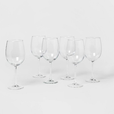 Camille Long Stem Red Wine Glass, Set of 4