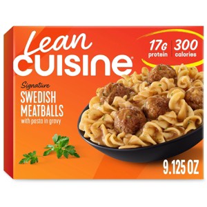 Lean Cuisine Protein Kick Swedish Frozen Meatballs - 9.125oz - 1 of 4