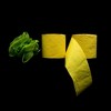 3-Ply 140-Sheet Yellow Toilet Paper Bright Decorative Bulk Sandalwood-Scented Rolls - 4 of 4