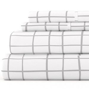 Stripes & Dots Patterns 4PC Sheet Set - Extra Soft, Easy Care - Becky Cameron - 1 of 4