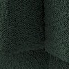 green boucle fabric