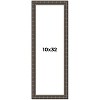 PosterPalooza | 10x32 Modern Bamboo Picture Frame, UV Acrylic, 5 Finishes - 2 of 4