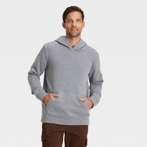Men's Every Wear Fleece Hooded Sweatshirt - Goodfellow & Co™ - 1 of 3