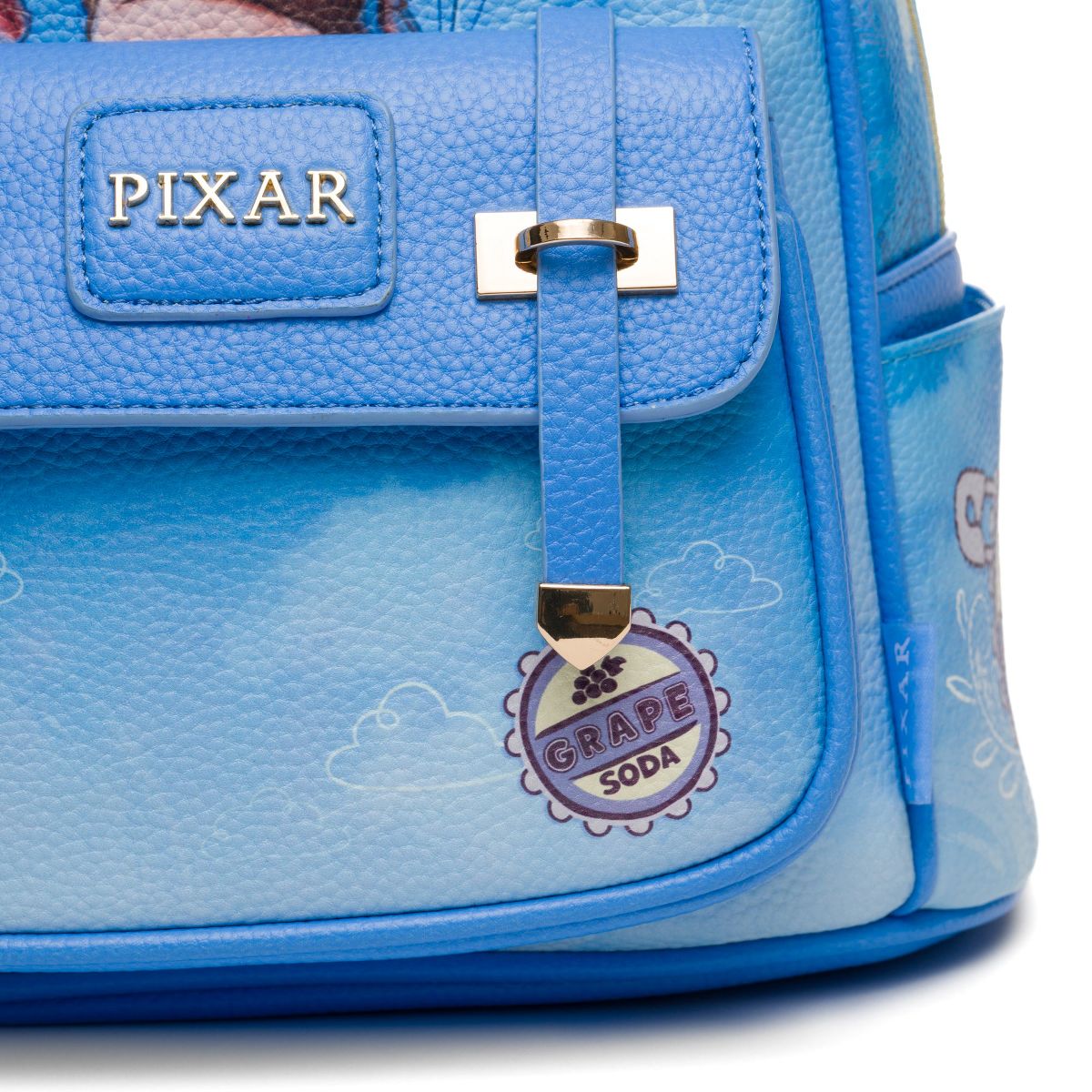 Pixar Up WondaPop 11" Vegan Leather Fashion Mini Backpack - thumbnail 8