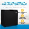 Newair Compact Chest Freezer, Digital Temperature Control, Fast Freeze Mode, Door Alarm, Wire Basket, Self-Diagnostic System, and LED Lighting - 3 of 4