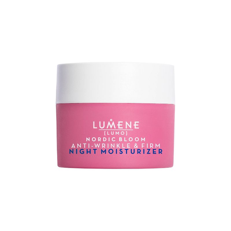 Lumene Nordic Bloom Anti-Wrinkle Night Face Moisturizer - 1.7 fl oz, 1 of 10