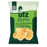 Utz Ripples Sour Cream & Onion Potato Chips - 7.75oz