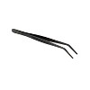 O'Creme Stainless Steel Precision Kitchen Culinary Fine-Tip Tweezer Tongs - Black - image 2 of 3