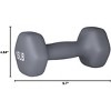 Neoprene Dumbbell Hand Weights for Exercise and Muscle Toning - 2 of 4