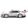 Singer DLS Turbo White with Red Stripes 1/64 Diecast Model Car by Pop Race - 2 of 4