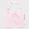 Women's Side-Tie Halter Tank Top - Wild Fable™ - 4 of 4