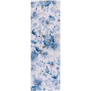 Malibu MBU852 Power Loomed Machine Washable Skid-Resistant Indoor Rugs - Safavieh - 1 of 4