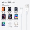 BONGEEK 6FT iPhone 15/16 USB A to USB C Cable for iPhone 16E(SE4), 15/16 Pro Max, 15/16 Plus Car Carplay Cable, New Airpods 4, - 4 of 4
