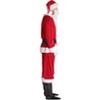 #followme Men's Santa Claus Costume - 6 Pc Velvet Christmas Xmas Santa outfit - 3 of 3