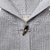 Hope & Henry Boys' Waffle Stitch Hooded Sweater, Kids - 2 of 4