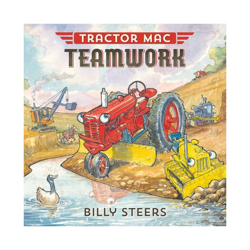 Tractor Mac Teamwork - by  Billy Steers (Hardcover), 1 of 2
