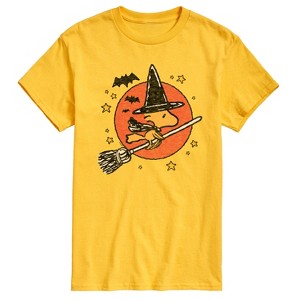 Men's - Peanuts - Woodstock Witch Short Sleeve Graphic T-Shirt - 1 of 4