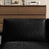 Modular Sectional Sofa,Deep Seat Couch for Living Room , Modern L-Shaped Sofa for Living Room Bedroom Apartment,BLACK - 4 of 4