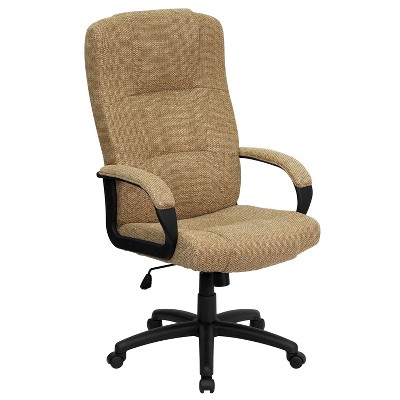 Flash Furniture High Back Fabric Executive Swivel Office Chair With   GUEST D51e281a A767 4c28 B92c B13afc7309a8