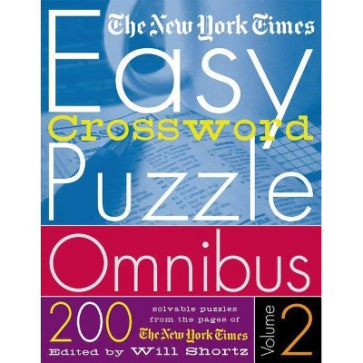 The New York Times Easy Crossword Puzzle Omnibus Volume 2 - (Paperback)