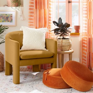 Linaria Fully Upholstered Velvet Accent Chair - Opalhouse™ designed with Jungalow™ - 1 of 4