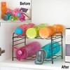 The Lakeside Collection Water Bottle Organizers - Black - 2 of 3