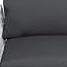 black powder spray + off-white imitation rope rattan + dark gray cloth