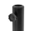 40lbs Square Outdoor Patio Market Umbrella Base Black - Crestlive Products: Weather-Resistant, No Fill Needed - 4 of 4
