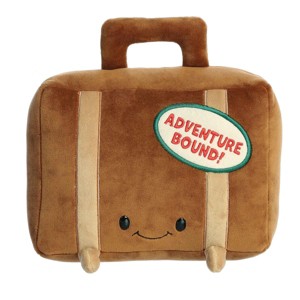 Aurora Small Adventure Bound JUST SAYIN' Witty Stuffed Animal Brown 9" - 1 of 4