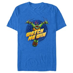 Men's Teenage Mutant Ninja Turtles Watch Me Win Raphael T-Shirt - 1 of 4