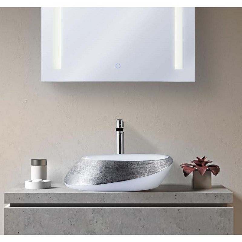 Fine Fixtures Luxury Vessel Oval Bathroom Sink, 2 of 7