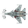 Sukhoi Su-30SM Flanker C Fighter Aircraft Russian Air Force "Air Power Series" 1/72 Diecast Model by Hobby Master - 3 of 4