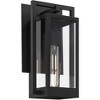 Quorum Lighting Marco 1 - Light Wall Light in  Textured Black - 4 of 4