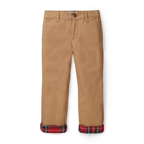 Flannel lined hot sale khaki pants