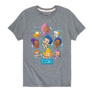 Boys' - Nickelodeon - Bubble Guppies Grid Short Sleeve Graphic T-Shirt - 1 of 4