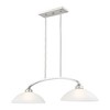Livex Lighting Somerset 2 - Light Island Pendant Light in  Brushed Nickel - 4 of 4