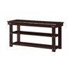 Oxford Utility Mudroom Bench with Shelves - Breighton Home - 2 of 4