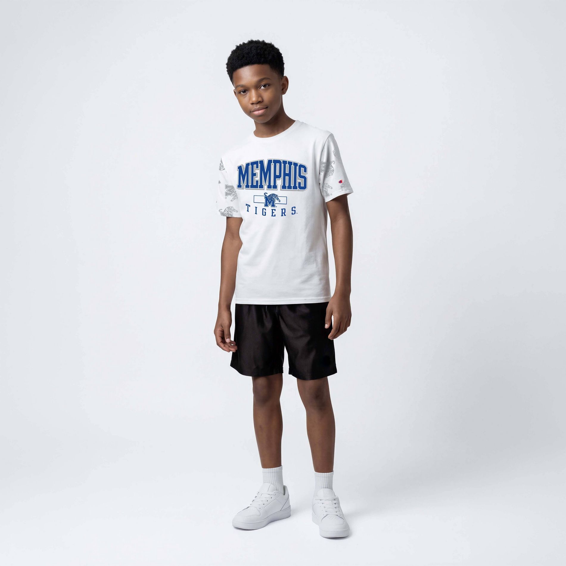 NCAA Memphis Tigers Champion Youth White T-Shirt