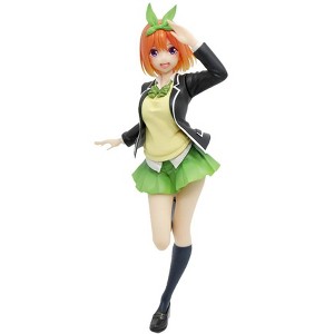 Taito: The Quintessential Quintuplets - Yotsuba Nakano (Uniform Ver.) Renewal Coreful Prize Figure - 1 of 4