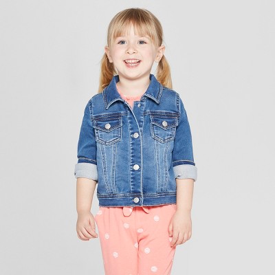 little girl jean jacket outfit