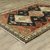 Captiv8e Designs Langdon Diamond Medallion Charcoal Wool Rug - 2 of 4