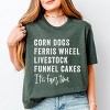 Simply Sage Market It's Fair Time Words Short Sleeve Tee - 2 of 4
