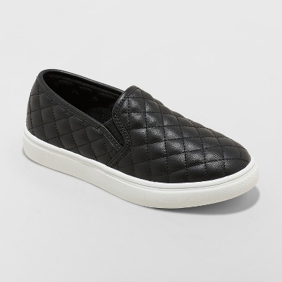 cheap black slip on shoes