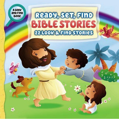 Ready, Set, Find Bible Stories - by  Zondervan (Board Book)